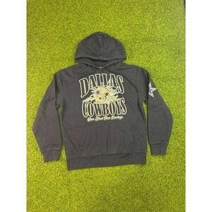 Dallas‎ Cowboys Hoodie Mens Small Blue NFL Team Apparel Football Team Graphic